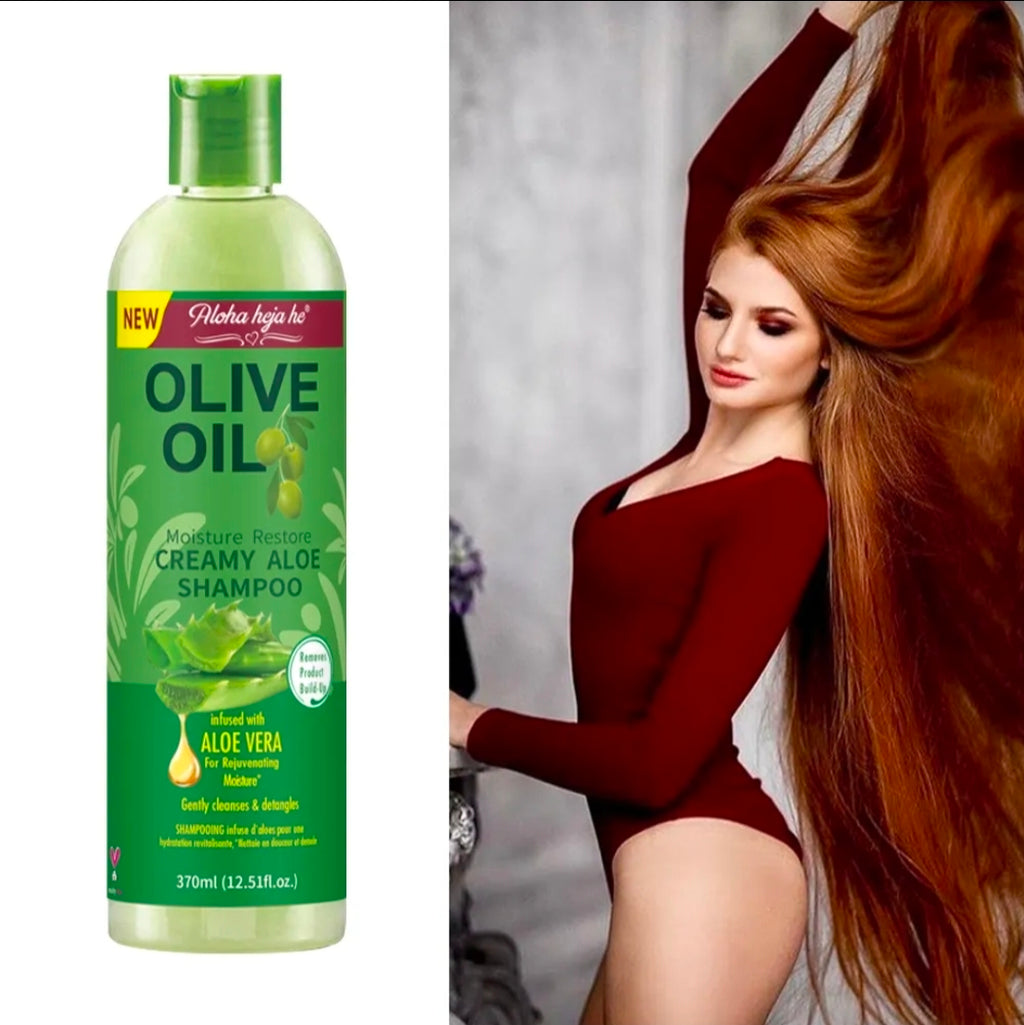 Olive Oil Creamy Aloe Shampoo & Replenishing Conditioner